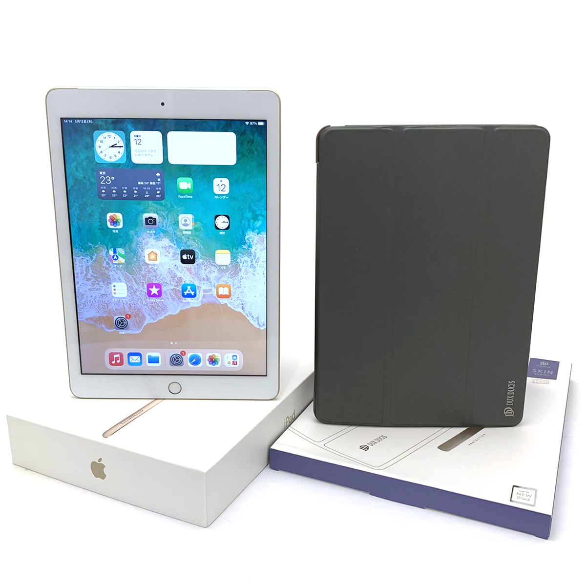 アップル(Apple) iPad 第5世代 Wi-Fi+Cellular MPG42J/A 32GB ゴールド 9.7インチ
