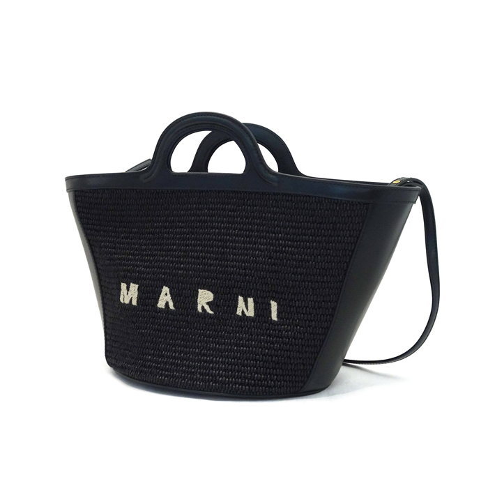 マルニ(MARNI) トロピカリアバッグ スモール 2WAYショルダーバッグ BMMP0068Q0 ブラック