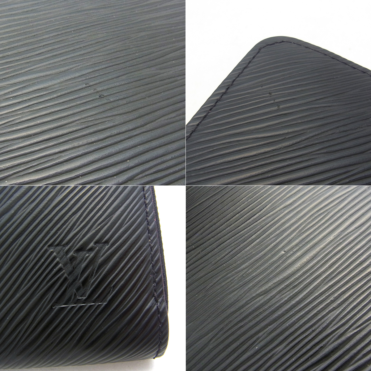 ルイヴィトン(Louis Vuitton) ジッピーウォレット エピ M64838 ブラック