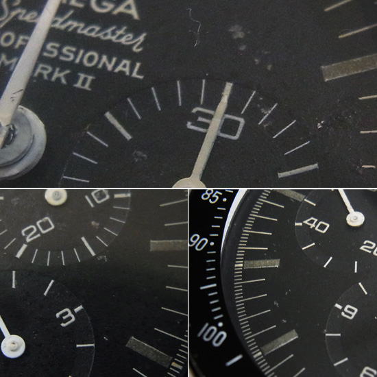 オメガ(OMEGA) スピードマスター プロフェッショナル マーク2 145.014 腕時計 黒文字盤