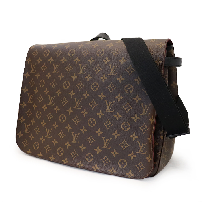 ルイヴィトン(Louis Vuitton) ドレイク M40636 AA4161 ショルダーバッグ モノグラムマカサー ブラウン