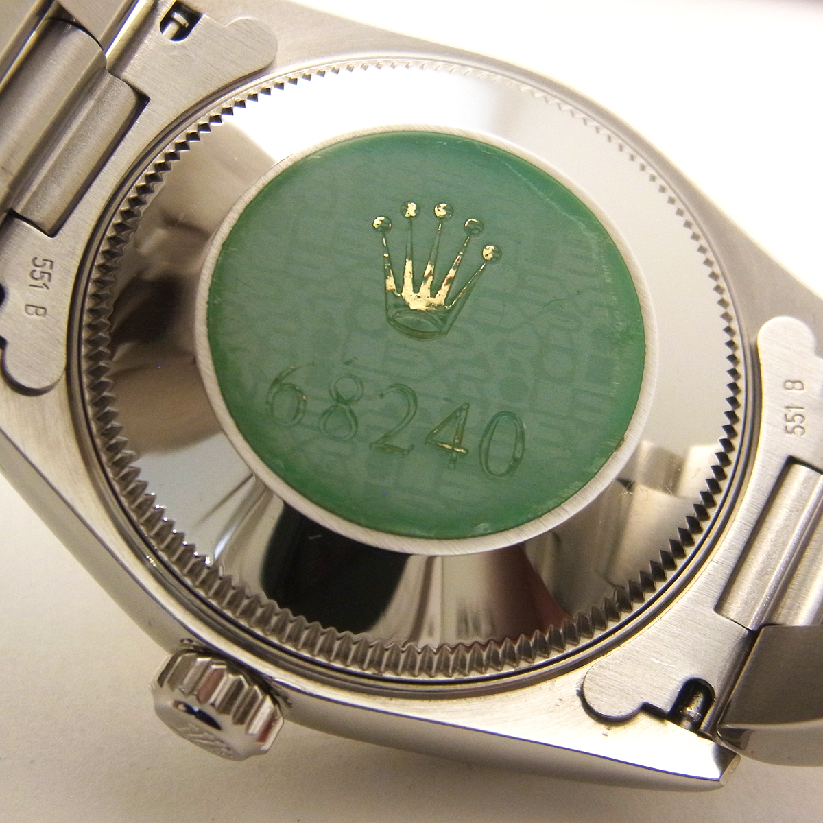 ロレックス(ROLEX) デイトジャスト 68240 ボーイズ 腕時計 ピンクローズ文字盤