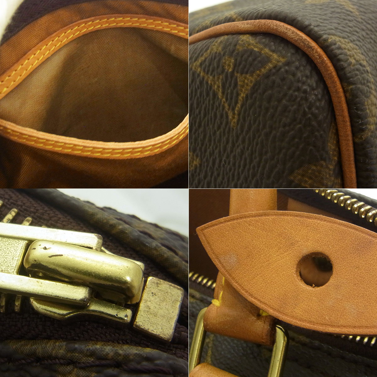 ルイヴィトン(Louis Vuitton) スピーディ30 M41526 ボストンバッグ 鍵 カデナ モノグラム ブラウン