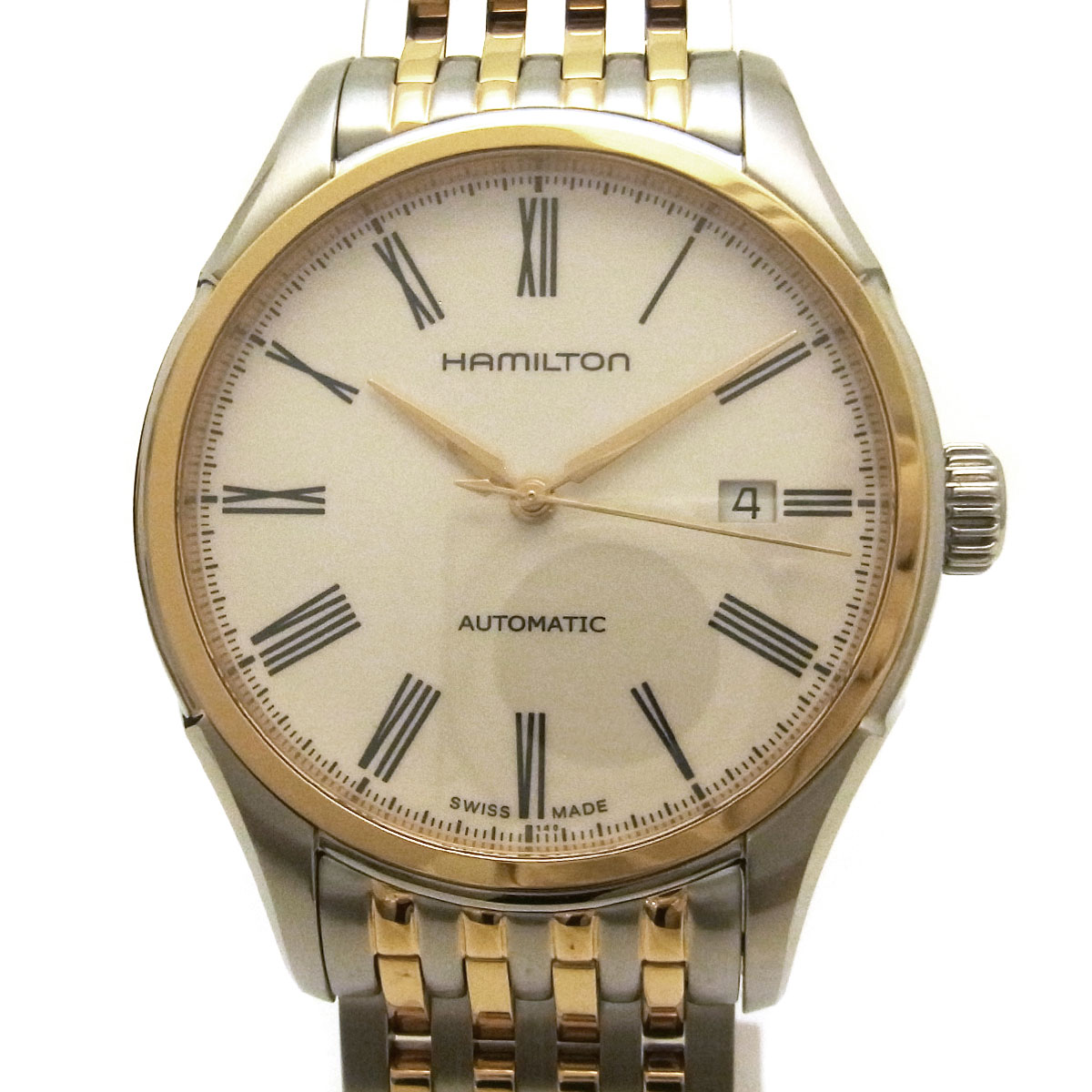 ハミルトン(HAMILTON) アメリカンクラシック バリアント メンズ 腕時計 H39525214 白文字盤