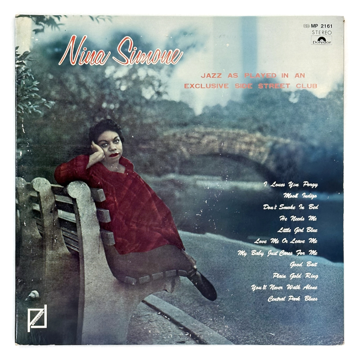 ニーナ シモン(NINA SIMONE) レコード Little Girl Blue MP 2161 見開き 国内盤 ライナー付き