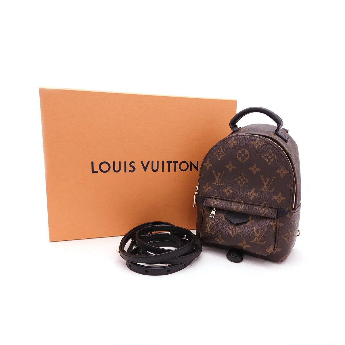 ルイヴィトン(Louis Vuitton) パームスプリングス バックパックMINI M44873 SAランク ブラウン