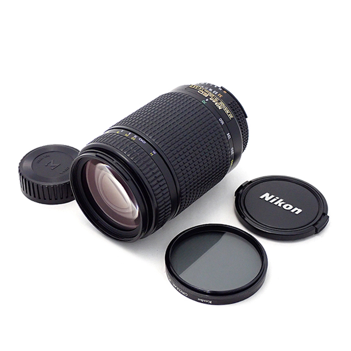 ニコン(Nikon) レンズ Nikon ED AF NIKKOR 70-300mm 1:4-5.6 D レンズフィルター付き ブラック