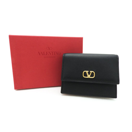 【セール価格】ヴァレンティノガラヴァーニ(VALENTINO GARAVANI) カードケース SW9P0T59DSH ブラック
